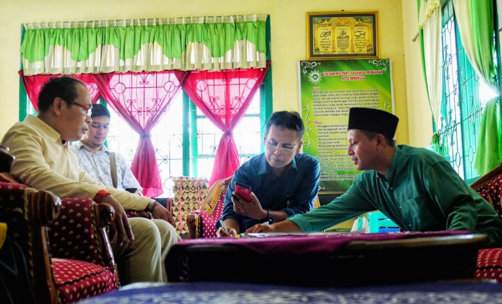 Penandatanganan tanda santunan