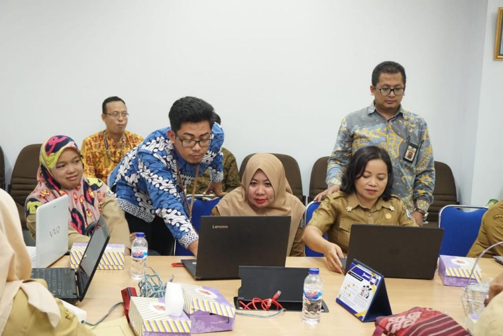 Dani, Pelaksana Waskon I sedang memberikan arahan