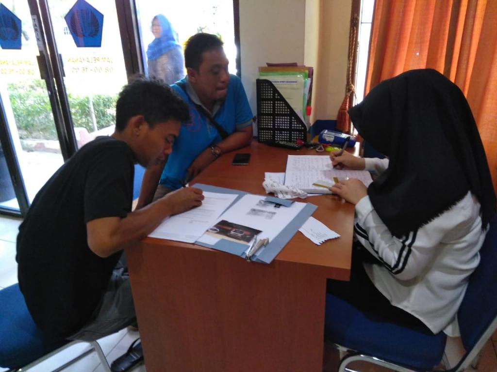 Selain pelaporan SPT Tahunan, KP2KP sidrap juga dipadati oleh Wajib Pajak yang bermohon pembuatan NPWP.