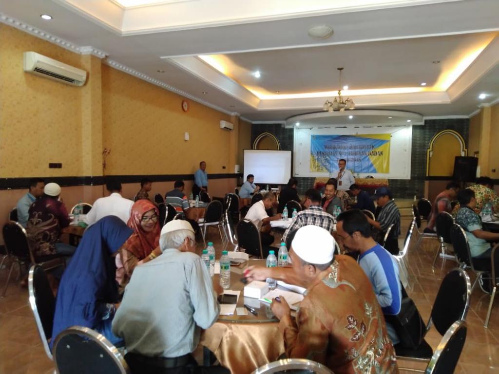 Suasana ketika acara berlangsung di HK Resto