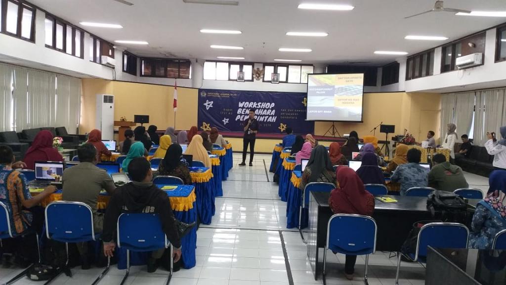 Suasana sosialisasi perpajakan bagi bendahara