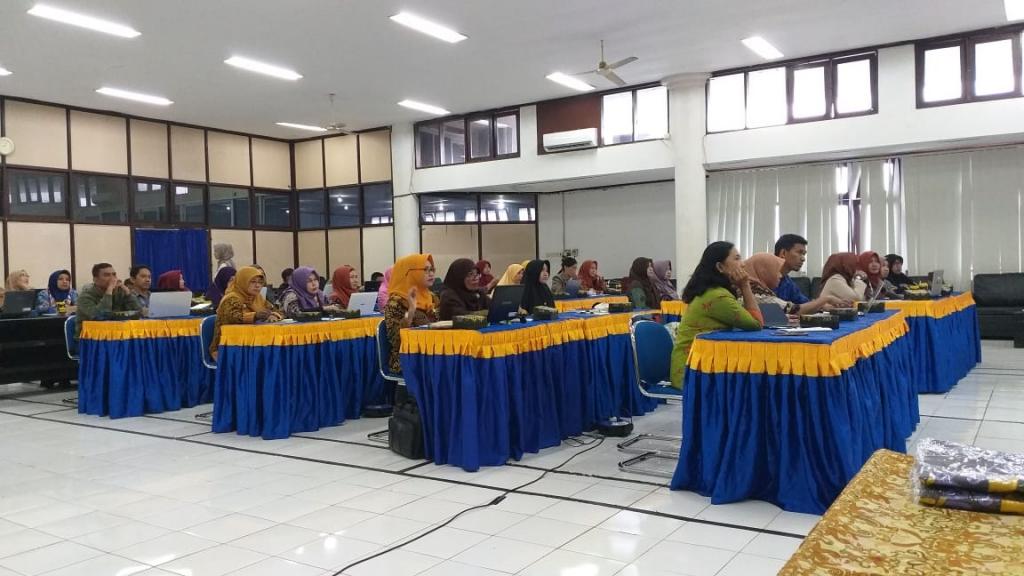 Suasana sosialisasi perpajakan bagi bendahara
