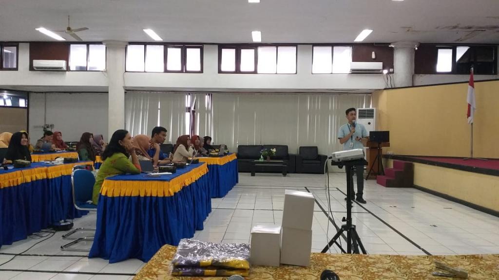 Suasana sosialisasi perpajakan bagi bendahara