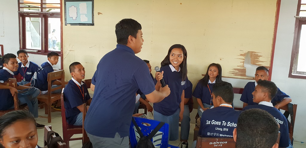 Antusiasme peserta mengikuti kegiatan.