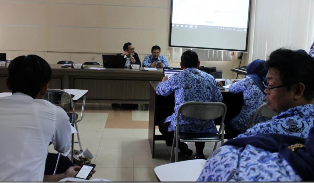 Suasana jalannya edukasi efiling