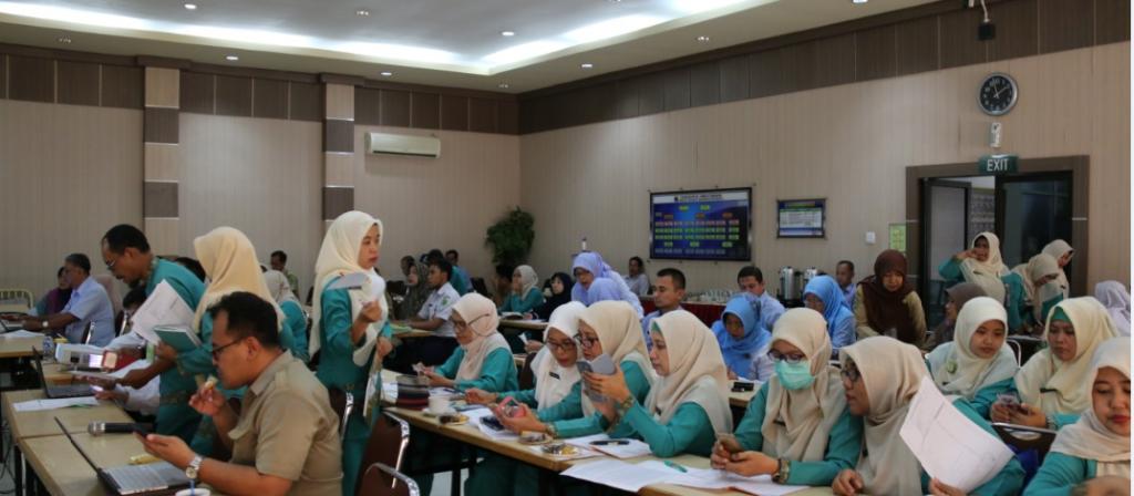 Suasana jalannya edukasi efilling