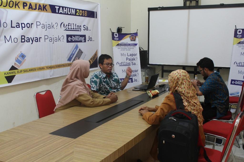 Suasana Pojok Pajak hari ke-2