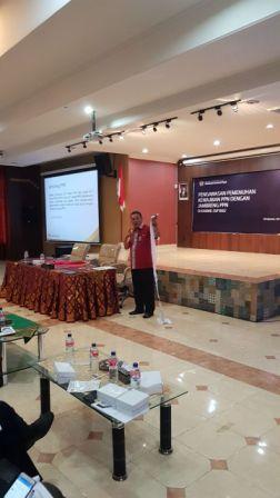 Herbet H. Aruan menunjukkan penemuan-penemuan dari pelaporan SPT Masa PPN wajib pajak