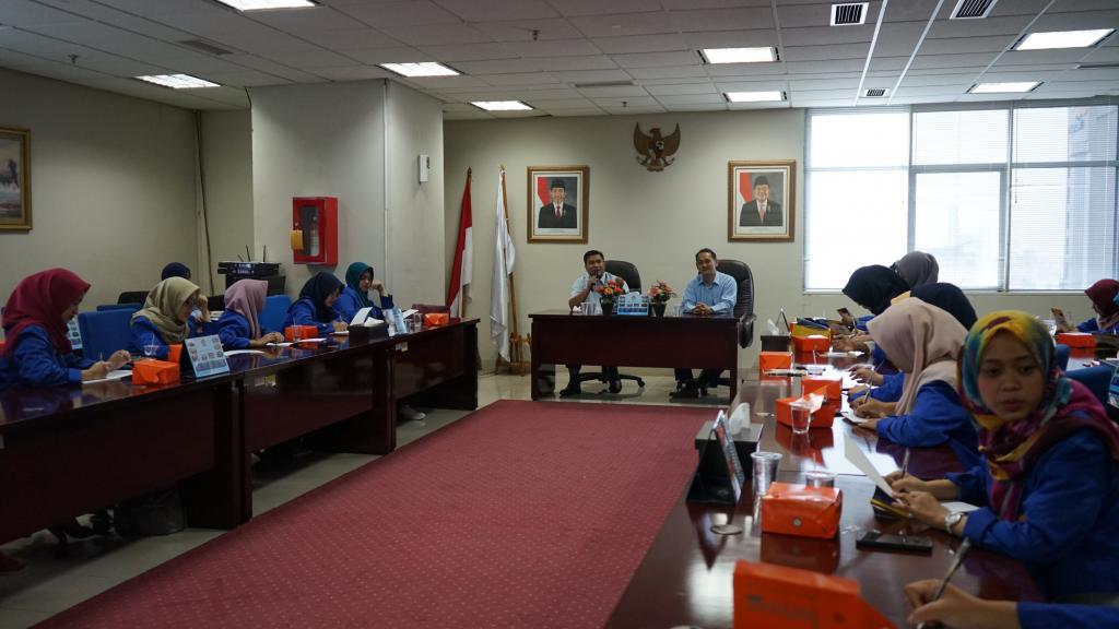 sambutan dari Kepala Bidang P2Humas