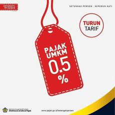 Kini Pajak UMKM Setengah Persen | Direktorat Jenderal Pajak