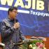 Bimo Wijayanto, Direktur Jenderal Pajak, menyampaikan sambutan.