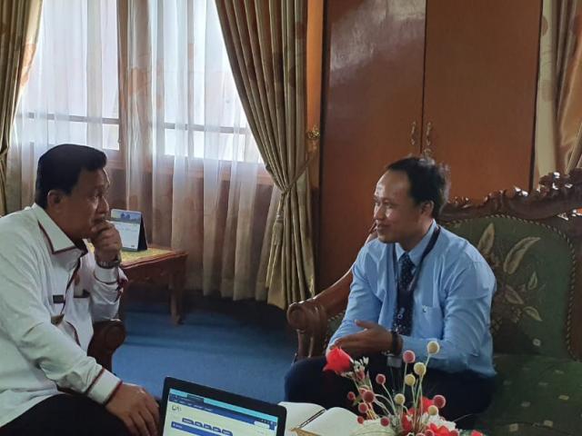 Jadi Panutan, Bupati Kapuas Hulu Lapor SPT melalui e Jadi Panutan, Bupati Kapuas Hulu Lapor SPT melalui e