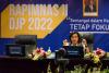Menteri Keuangan RI Sri Mulyani menyampaikan arahan.