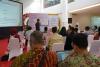 Paparan dari tim penyuluh pada acara workshop perpajakan di Plaza Semanggi